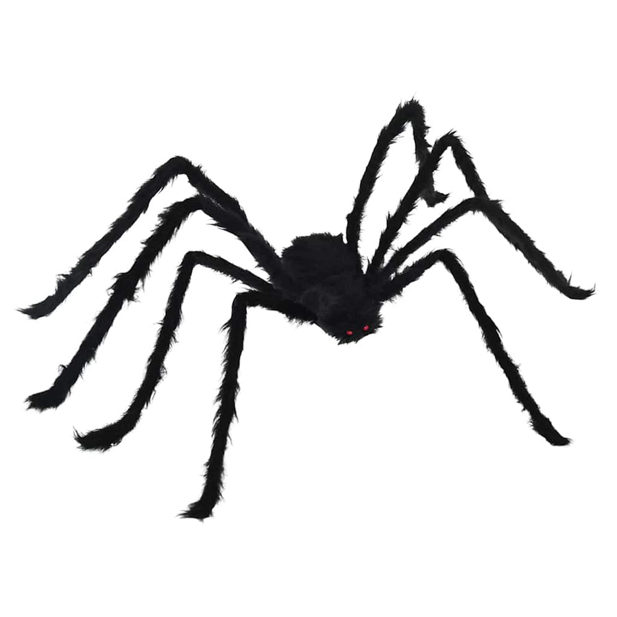 Halloween Spin Decoratie 3 pcs Zwart 150 cm Polyester en staal
