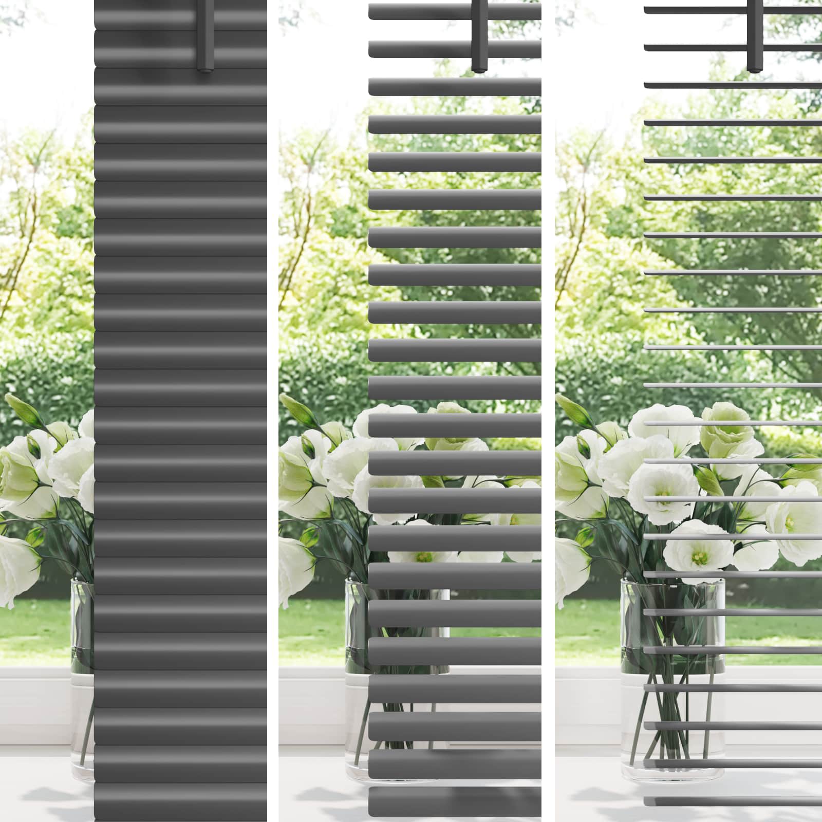 Venetiaanse Blind Verstelbaar Zilvergrijs 150 x 70 cm PVC