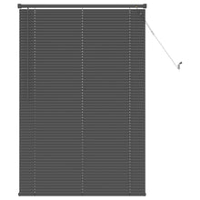 Venetiaanse Blind Verstelbaar Zilvergrijs 150 x 80 cm PVC