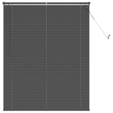 Venetiaanse Blind Verstelbaar Zilvergrijs 150 x 120 cm PVC