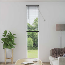 Venetiaanse Blind Verstelbaar Zilvergrijs 213 x 50 cm PVC