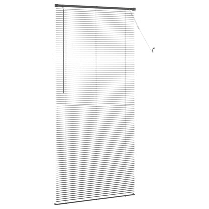 Venetiaanse Blind Verstelbaar Zilvergrijs 213 x 70 cm PVC