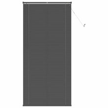Venetiaanse Blind Verstelbaar Zilvergrijs 213 x 90 cm PVC