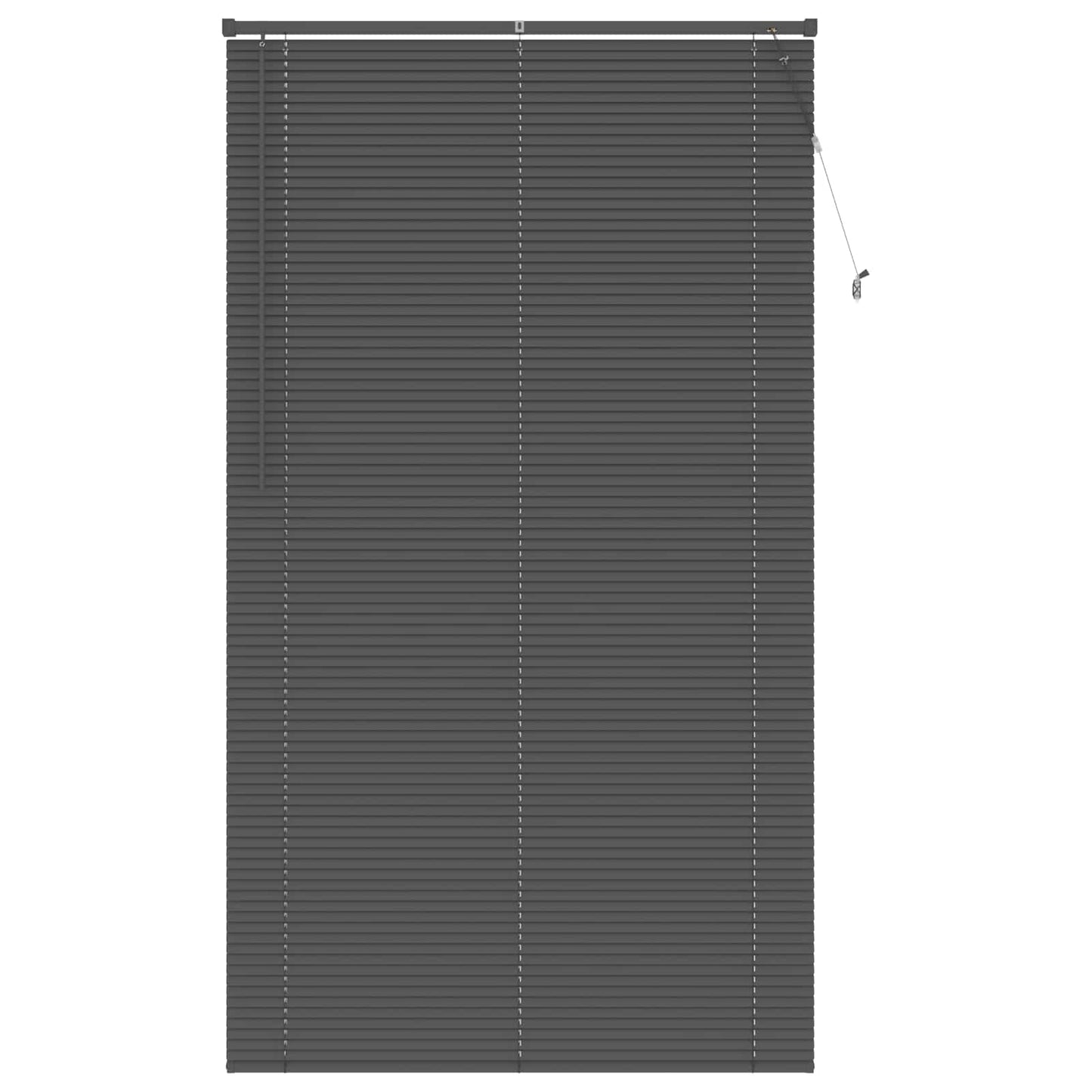 Venetiaanse Blind Verstelbaar Zilvergrijs 213 x 120 cm PVC