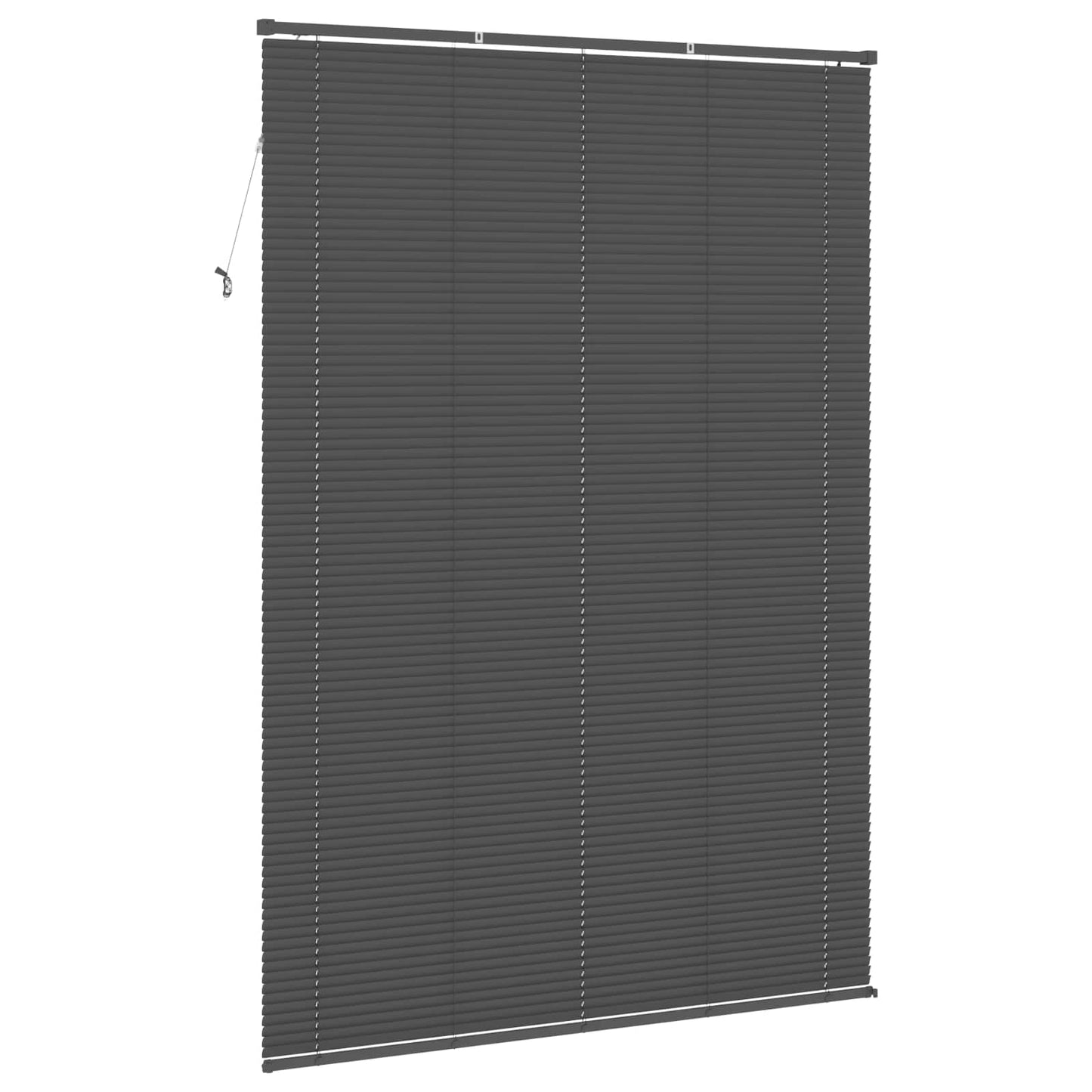 Venetiaanse Blind Verstelbaar Zilvergrijs 213 x 160 cm PVC
