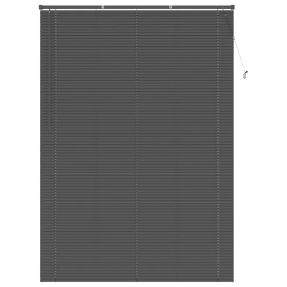 Venetiaanse Blind Verstelbaar Zilvergrijs 213 x 160 cm PVC