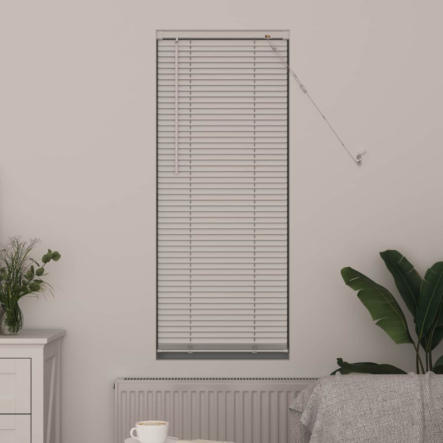 Venetiaanse Blind Verstelbaar Wit 150 x 40 cm PVC