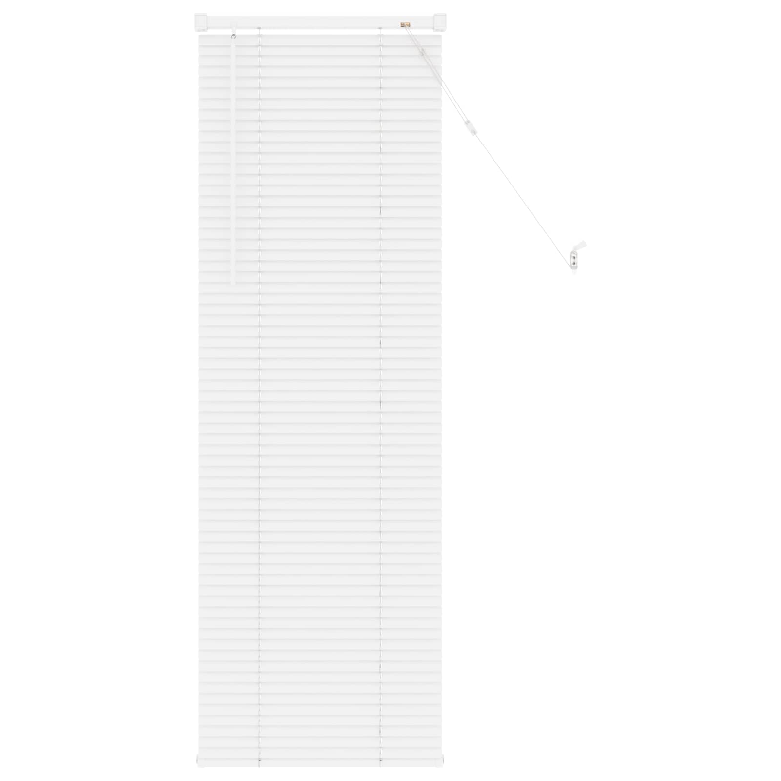 Venetiaanse Blind Verstelbaar Wit 150 x 40 cm PVC