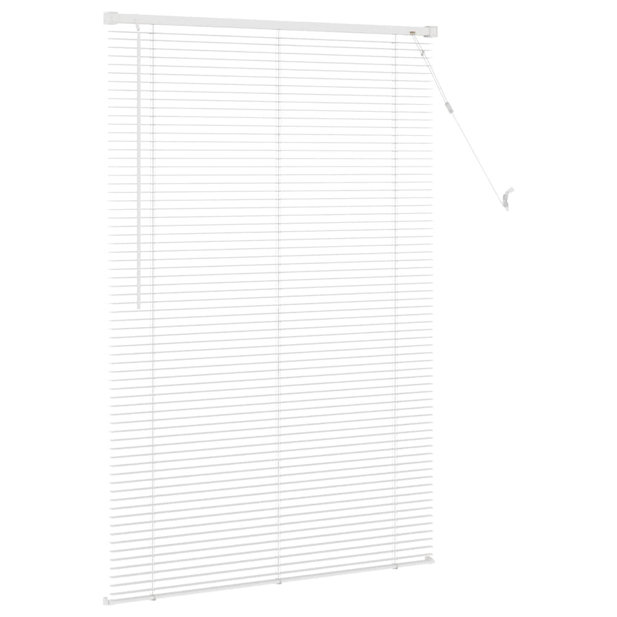 Venetiaanse Blind Verstelbaar Wit 150 x 90 cm PVC