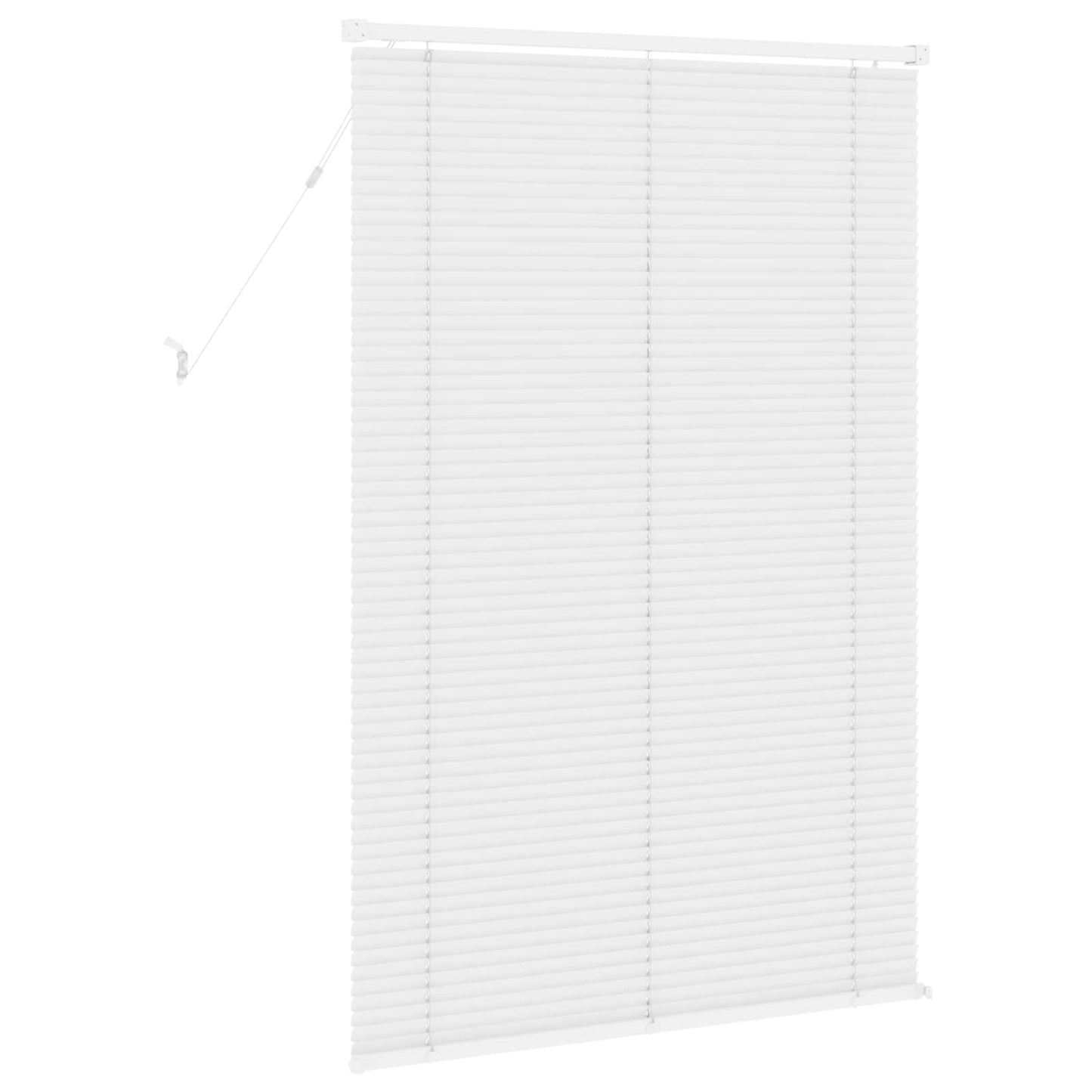 Venetiaanse Blind Verstelbaar Wit 150 x 90 cm PVC