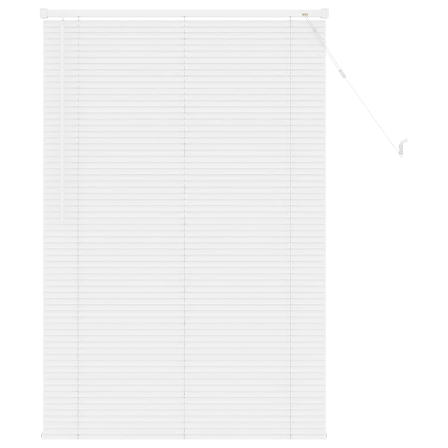 Venetiaanse Blind Verstelbaar Wit 150 x 90 cm PVC