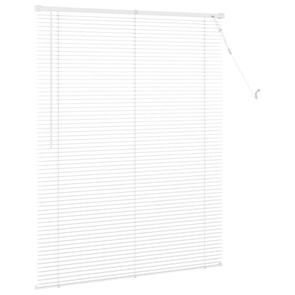 Venetiaanse Blind Verstelbaar Wit 150 x 110 cm PVC