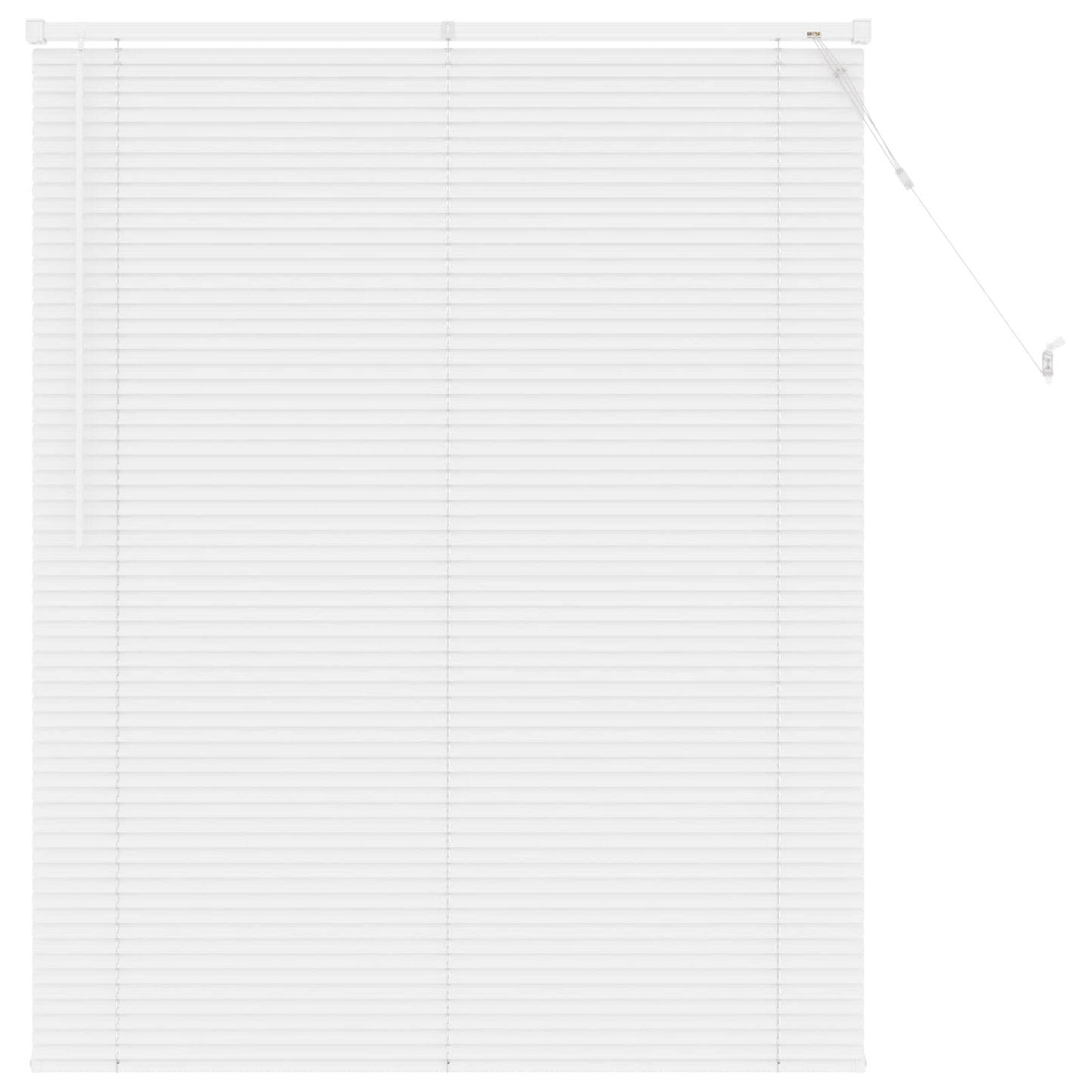 Venetiaanse Blind Verstelbaar Wit 150 x 110 cm PVC