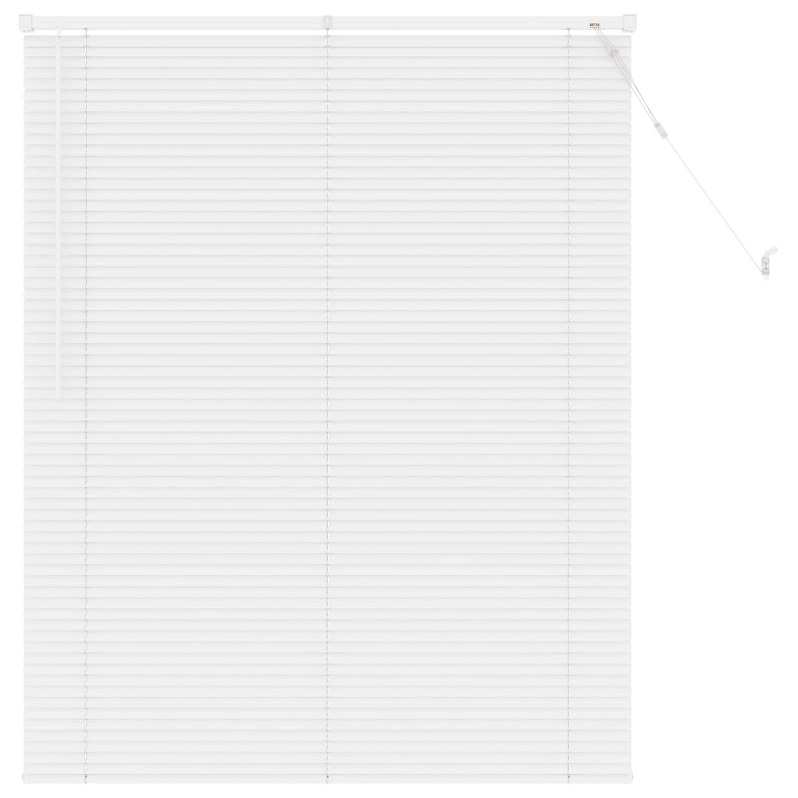 Venetiaanse Blind Verstelbaar Wit 150 x 110 cm PVC