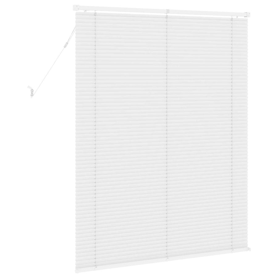 Venetiaanse Blind Verstelbaar Wit 150 x 120 cm PVC