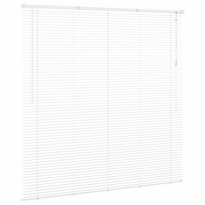 Venetiaanse Blind Verstelbaar Wit 150 x 140 cm PVC