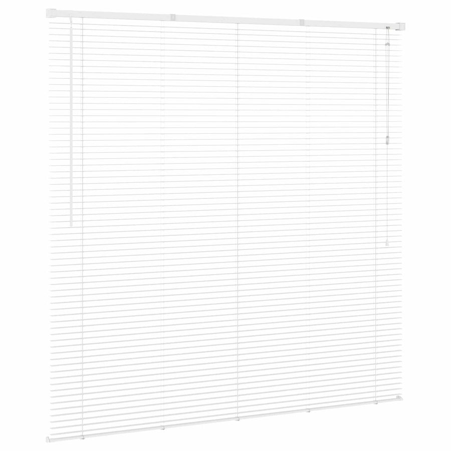 Venetiaanse Blind Verstelbaar Wit 150 x 140 cm PVC