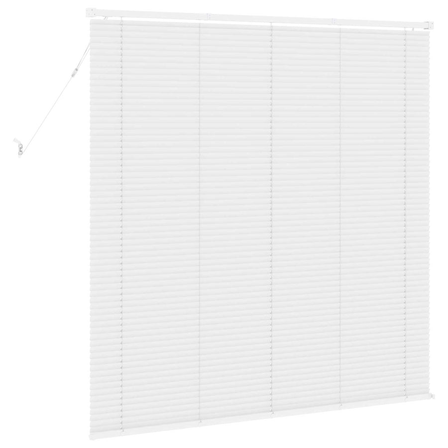 Venetiaanse Blind Verstelbaar Wit 150 x 140 cm PVC