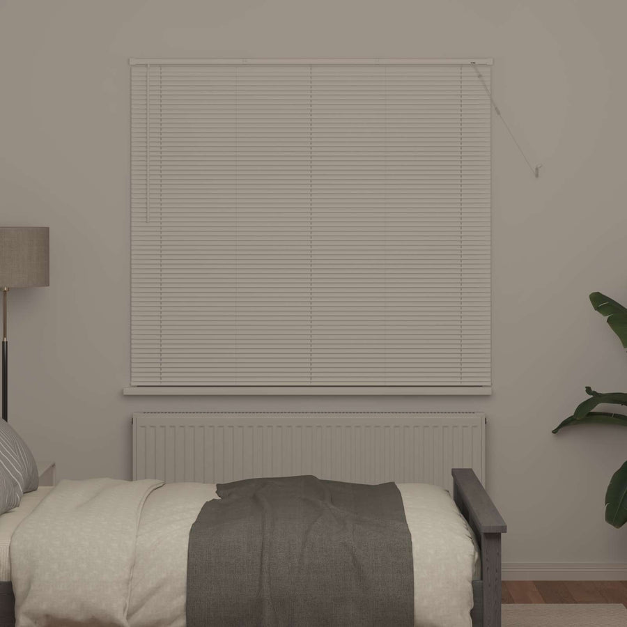 Venetiaanse Blind Verstelbaar Wit 150 x 160 cm PVC