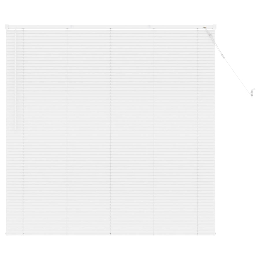 Venetiaanse Blind Verstelbaar Wit 150 x 160 cm PVC