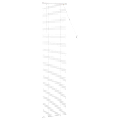 Venetiaanse Blind Verstelbaar Wit 213 x 40 cm PVC