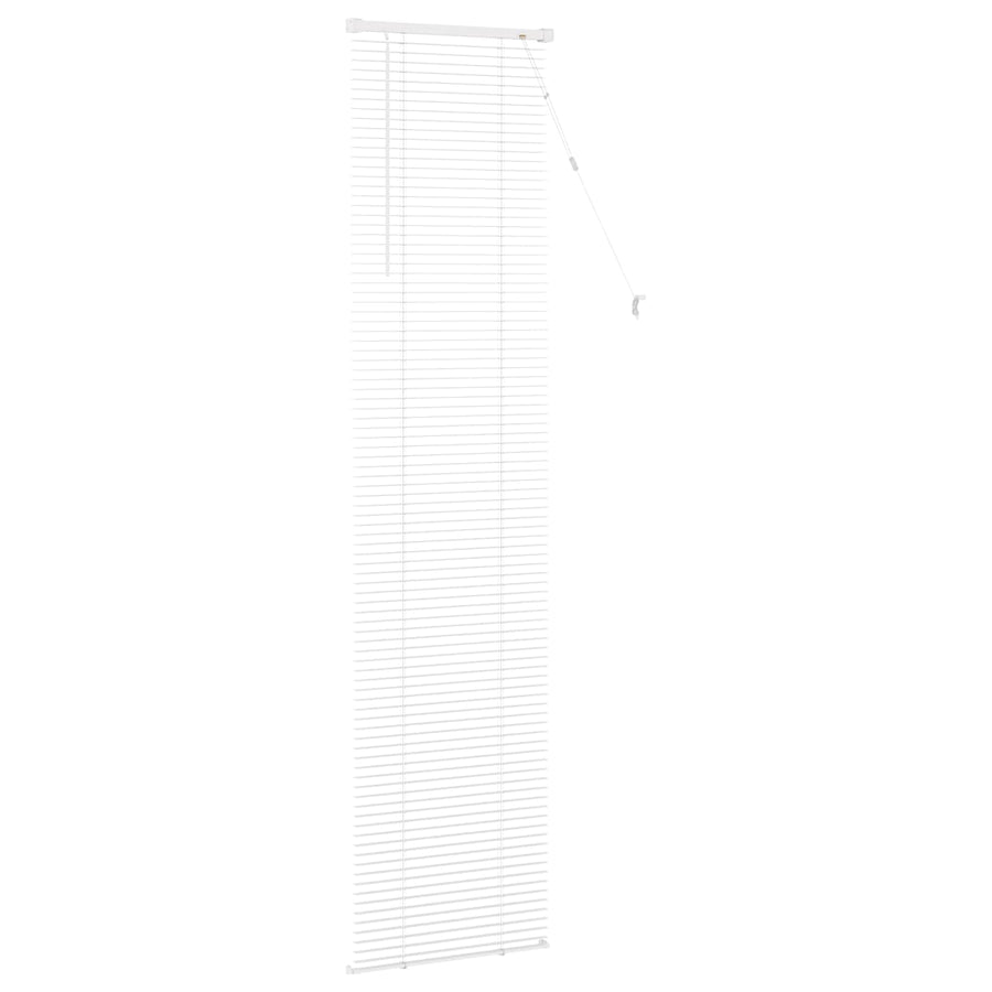 Venetiaanse Blind Verstelbaar Wit 213 x 50 cm PVC