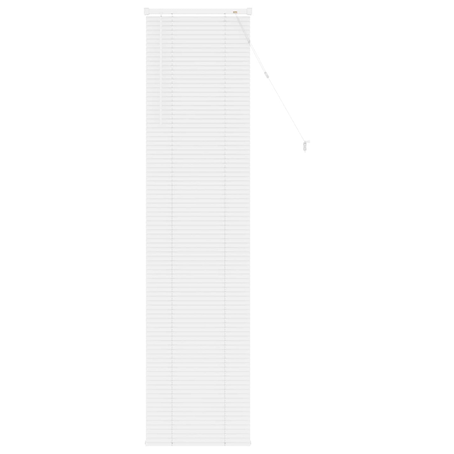 Venetiaanse Blind Verstelbaar Wit 213 x 50 cm PVC