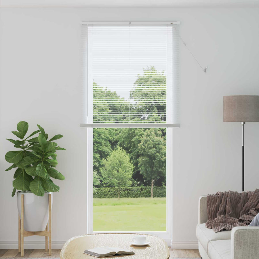 Venetiaanse Blind Verstelbaar Wit 213 x 80 cm PVC
