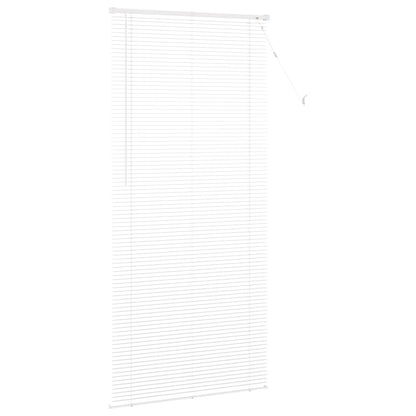 Venetiaanse Blind Verstelbaar Wit 213 x 80 cm PVC