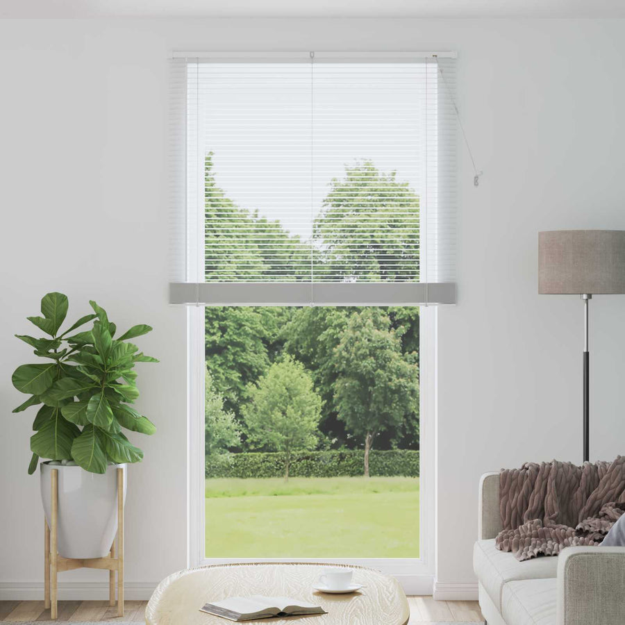 Venetiaanse Blind Verstelbaar Wit 213 x 120 cm PVC