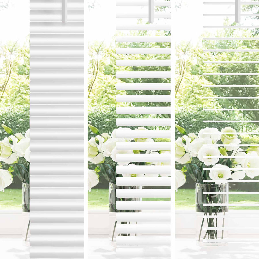 Venetiaanse Blind Verstelbaar Wit 213 x 120 cm PVC