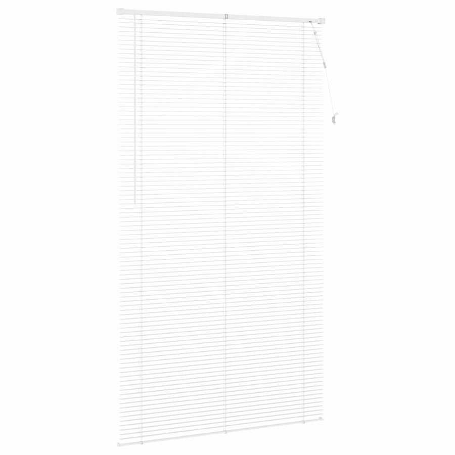 Venetiaanse Blind Verstelbaar Wit 213 x 120 cm PVC