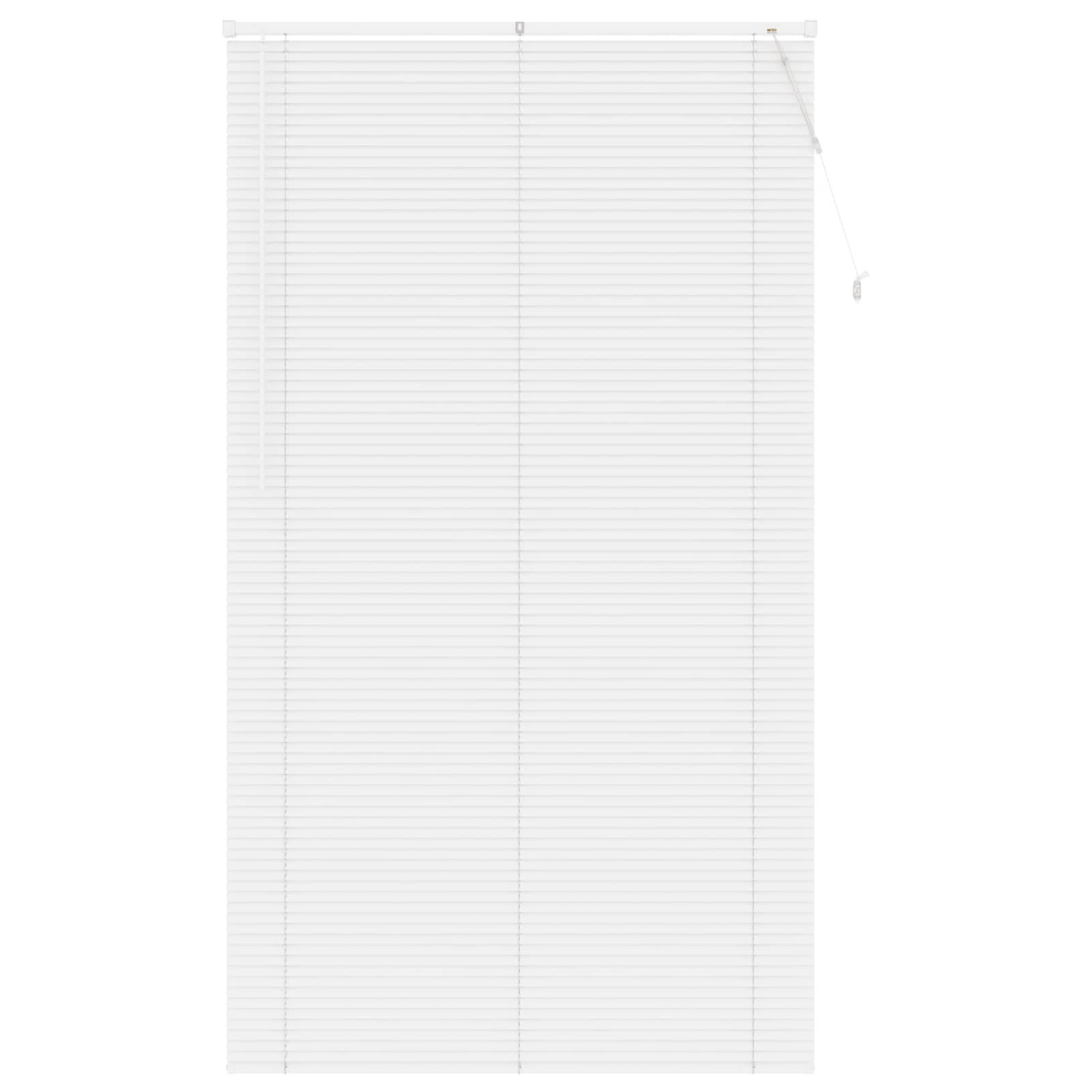Venetiaanse Blind Verstelbaar Wit 213 x 120 cm PVC