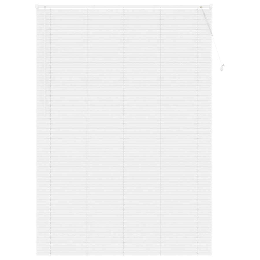 Venetiaanse Blind Verstelbaar Wit 213 x 130 cm PVC