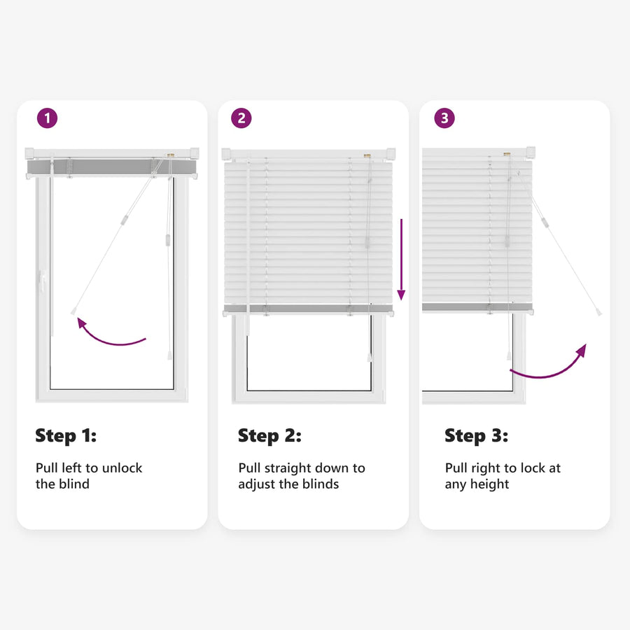 Venetiaanse Blind Verstelbaar Wit 213 x 140 cm PVC