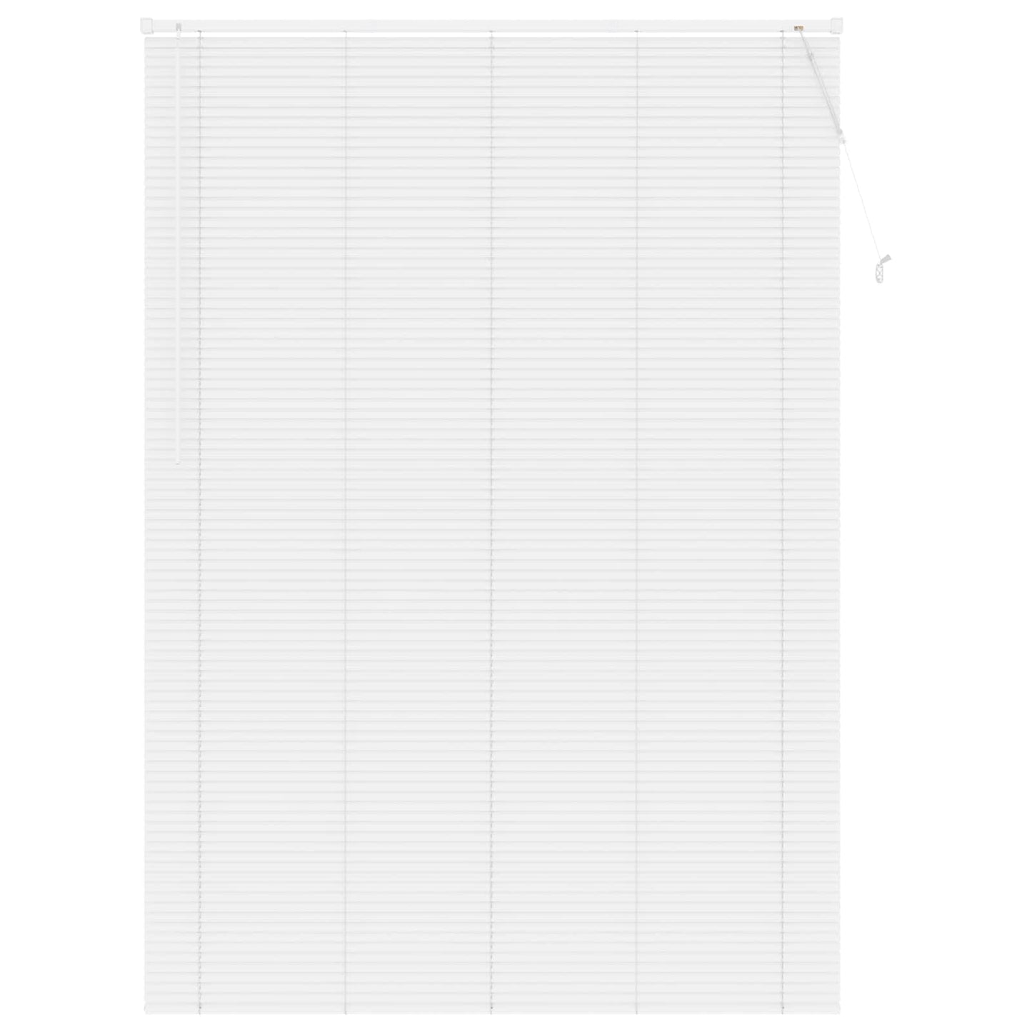 Venetiaanse Blind Verstelbaar Wit 213 x 140 cm PVC