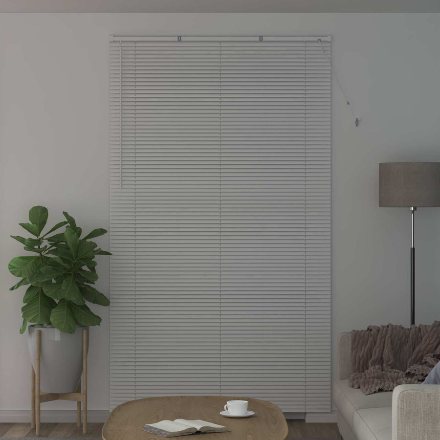 Venetiaanse Blind Verstelbaar Wit 213 x 160 cm PVC