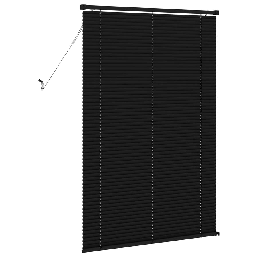 Venetiaanse Blind Verstelbaar Zwart 150 x 100 cm PVC