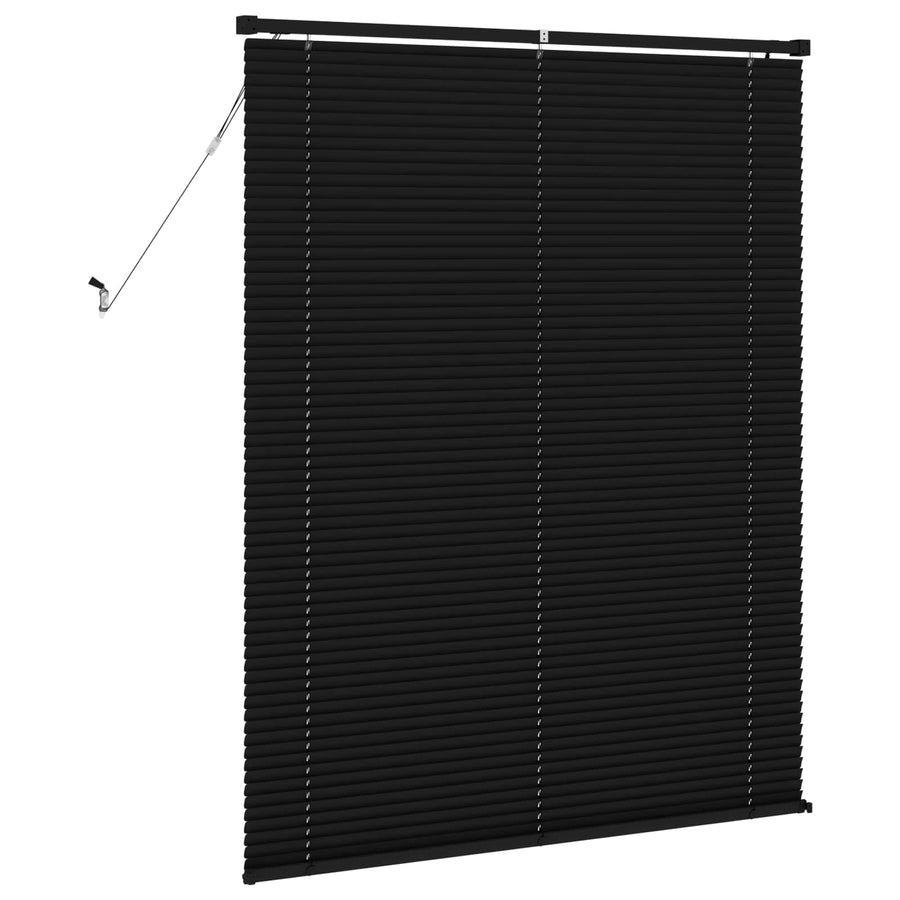 Venetiaanse Blind Verstelbaar Zwart 150 x 120 cm PVC