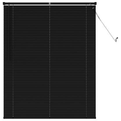 Venetiaanse Blind Verstelbaar Zwart 150 x 120 cm PVC