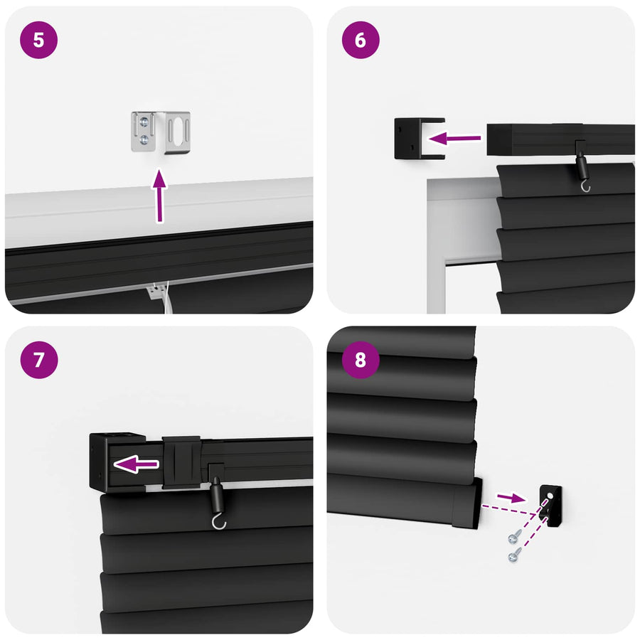 Venetiaanse Blind Verstelbaar Zwart 150 x 130 cm PVC