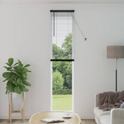 Venetiaanse jaloezie 213x50 cm PVC zwart