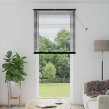 Venetiaanse Blind Verstelbaar Zwart 213 x 90 cm PVC
