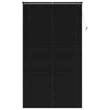 Venetiaanse Blind Verstelbaar Zwart 213 x 120 cm PVC