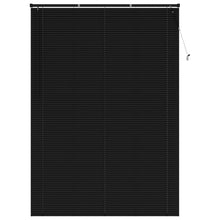 Venetiaanse Blind Verstelbaar Zwart 213 x 130 cm PVC