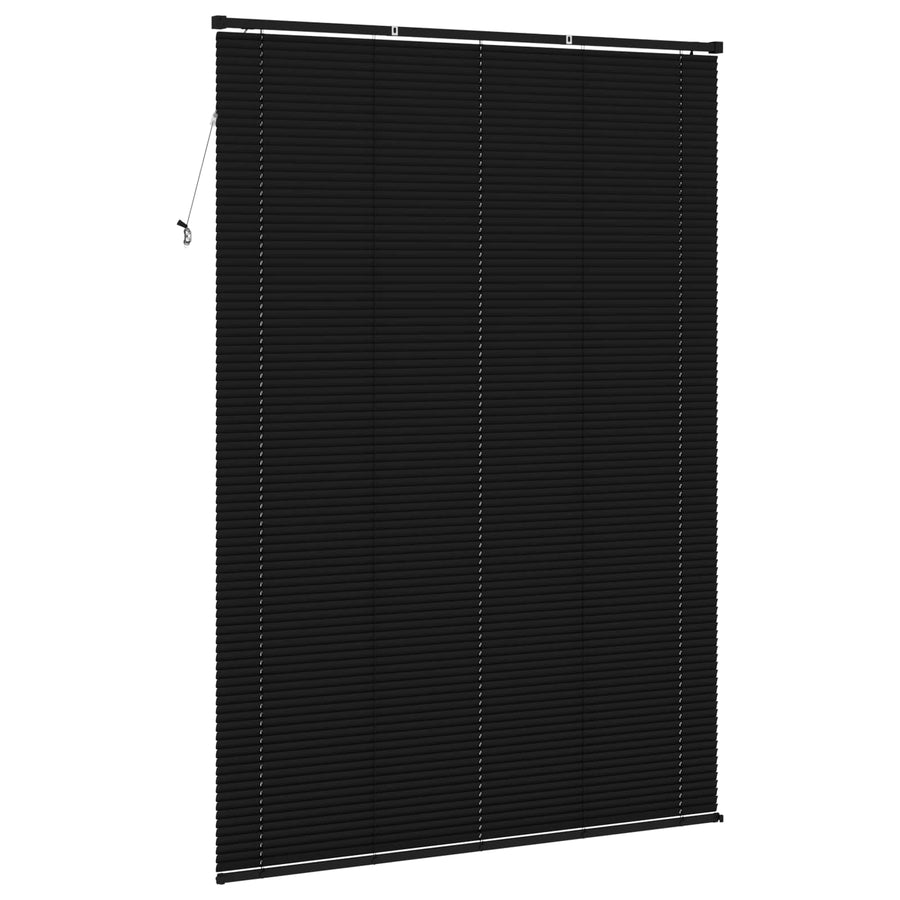 Venetiaanse Blind Verstelbaar Zwart 213 x 150 cm PVC