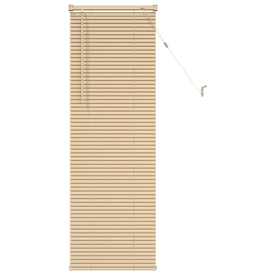 Venetiaanse Blind Lichtbruin met Patroon 150 x 40 cm PVC