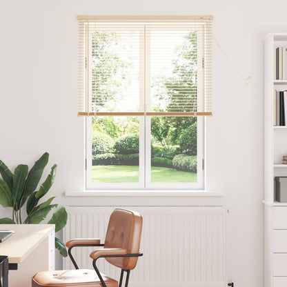 Venetiaanse Blind Lichtbruin met Patroon 150 x 70 cm PVC
