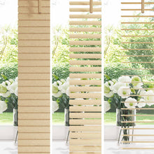 Venetiaanse Blind Lichtbruin met Patroon 213 x 40 cm PVC