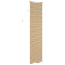 Venetiaanse Blind Lichtbruin met Patroon 213 x 50 cm PVC